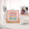 Shop Friendship Personalized Double Side Frame And Chocolate Combo