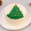 Gift Frosted Christmas Tree Cake (500 Gm)