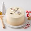 Gift Frozen Inspired Snowman Cake