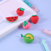 Fruit Shaped Eraser - Assorted - Set Of 5 Online