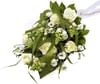 Funeral spray Florist's Choice with ribbon Online