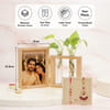 Gift Ganesha Bhaiya Bhabhi Rakhi with Money Plant