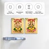 Gift Ganesha Lakshmi Shub Labh Fridge Magnets