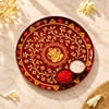 Ganesha Thali with Roli Chawal Container