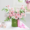 Gift Garden Of Blossoms And Cup Cakes Combo