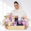 Buy Garden of Treats & Deep Rose Hamper