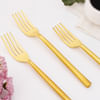 Gift Gilded Gold Fork - Set Of 6