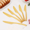 Gilded Gold Table Knives - Set Of 6 Online