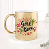 Girl Boss Gold Metallic Mug Online
