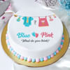 Girl or Boy Baby Shower Poster Cake (2 Kg) Online