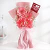 Gift Girlfriend's Day Pink Gerberas Bouquet