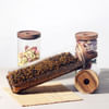 Buy Glass Container With Wooden Lid