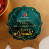 Gift Gleaming Green And Treats Diwali Hamper