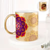 Glowing Diwali Personalized Metallic Mug - Gold Online