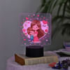 Buy Glowing Hug Black Base LED Lamp For Mom
