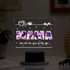 Glowing Love Personalized LED Lamp For Mom