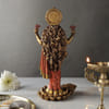Buy Goddess Lakshmi Copper Finish Idol