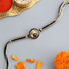 Gift Gold And Black Meena Tirupathi Rakhi