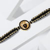 Gold And Black Meena Tirupathi Rakhi Online