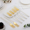 Gold And Ivory Stainless Steel Fork - Set Of 6 Online