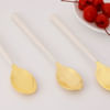 Gift Gold And Ivory Stainless Steel Spoon - Set Of 6