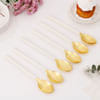 Buy Gold And Ivory Stainless Steel Spoon - Set Of 6