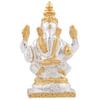 Buy Gold And Rhodium Plated Lord Bal Ganesha Idol