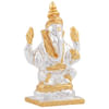Shop Gold And Rhodium Plated Lord Bal Ganesha Idol