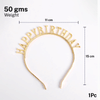 Buy Gold Birthday Party Goggle & Headband Combo