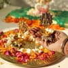 Shop Gold Finish Lakshmi Ganesh Diya Set