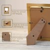 Shop Gold Finish Metal Hammered Photo Frame
