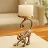 Shop Gold Finish Monkey Candle Holder