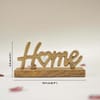 Buy Gold Home Word Decor Accent