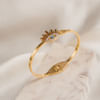 Gift Gold-Plated Evil Eye Bracelet
