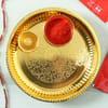 Gift Gold Plated Pooja Thali