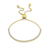 Gold-Plated Tennis Chain Bracelet Online