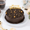 Gift Golden Accent Chocolate Christmas Cake