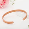 Shop Golden Allure - Personalized Rose Gold Cuff Bracelet For Women