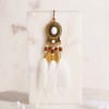 Gift Golden and White Feather Lumba Rakhi