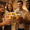 Shop Golden Beer Pong Party Cups Set - 20 Pcs