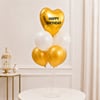 Buy Golden Birthday Balloon Bouquet