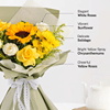 Gift Golden Blooms and Sweets Combo For Daughters