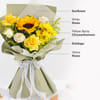 Shop Golden Blooms Floral Bouquet