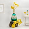 Golden Cheers Balloon Bouquet Decor