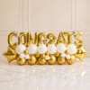 Buy Golden Congrats Balloon Arrangement