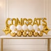 Gift Golden Congrats Balloon Bouquet