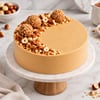 Golden Crescent Butterscotch Cake