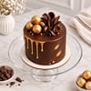 Gift Golden Drip Chocolate Cake