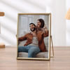 Gift Golden Elegance Personalized Photo Frame