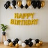 Golden Glam Birthday Balloon Decor Online
